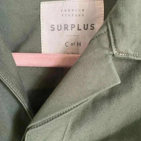 Citizens Of Humanity Marta Green Gorpcore Surplus Collection Romper Size XS - Picture 7 of 12